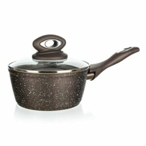 Banquet mély serpenyő tapadásmentes felülettel Premium Dark Brown 16 cm