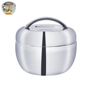 Orion Apple rozsdamentes acél termo tál