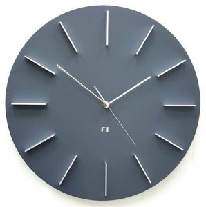 Future Time FT2010GY Round grey Design falióra