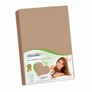 Bellatex Kamilla dzsörzé lepedő kávé