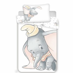 Dumbo gyerek pamut ágyneműhuzat szürke