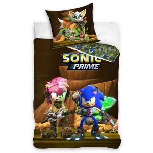 Gyermek ágynemű süni Sonic és Amy Rose