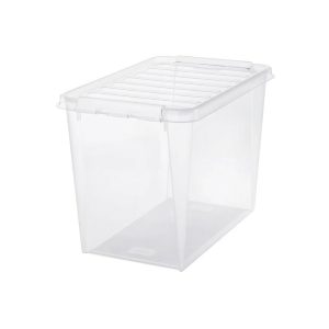SmartStore Classic tárolódoboz fehér klipszekkel