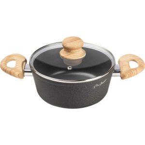 Lamart LT1246 lábas fedővel Natur