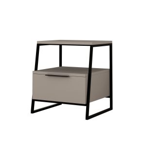 Éjjeliszekrény Pal Light Mokka 2