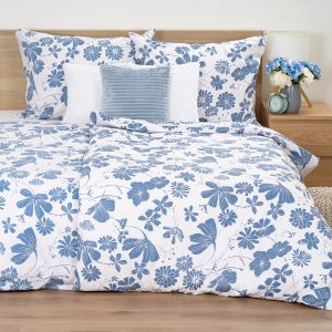 4Home Blue Meadow pamut ágyneműhuzat