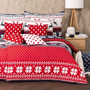 4Home Blue nordic pamut ágyneműhuzat