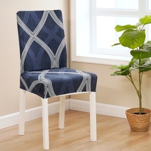 4Home Elegant elasztikus székhuzat kék