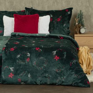 4Home Poinsettia mikroflanel ágyneműhuzat