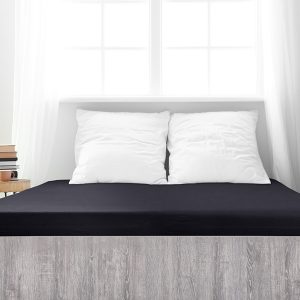 4Home Premium jersey lepedő fekete