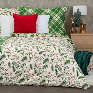 4Home Scotch pamut ágyneműhuzat zöld