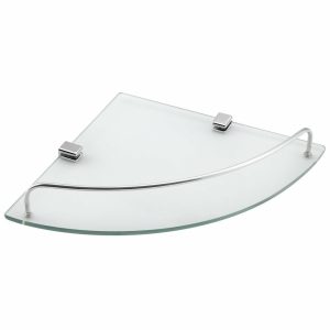 AQUALINE RB115 Rumba üveg sarokpolc 25 x 4