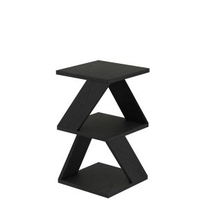 Albeni Black Wooden konzolasztal