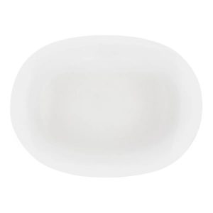 Altom White harmónia opálüveg tálaló tányér 23 x 16 cm