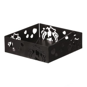 Autronic Fém szalvétatartó szögletes Cats