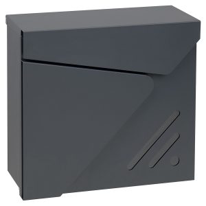 BK.509.G.AM fekete acél postaláda