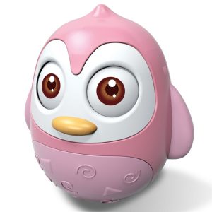 Baby Mix pingvin keljfeljancsi játék rózsaszín