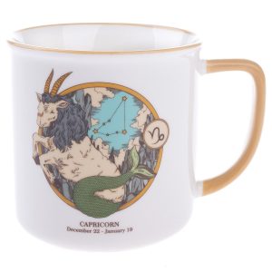 Bak csillagjegy porcelán bögre