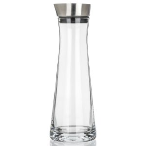 Bankett Üvegkaraffa rozsdamentes acél tölcsérrelDALEN 1000 ml