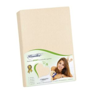 Bellatex Jersey lepedő krém