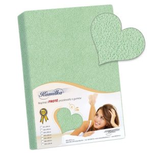 Bellatex frottír lepedő világoszöld