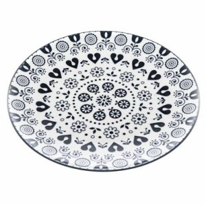 Blue Orient porcelán desszert tányér