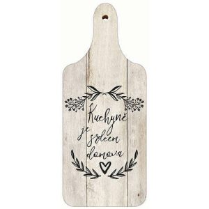 Bohemia Gifts Az otthon szíve dekoratív fa vágódeszka
