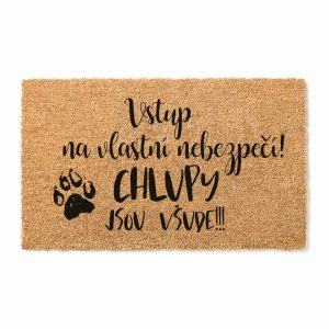Bohemia Gifts lábtörlő - Hajszálak