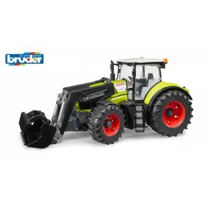 Bruder Traktor Claas Axion elülső rakodóval