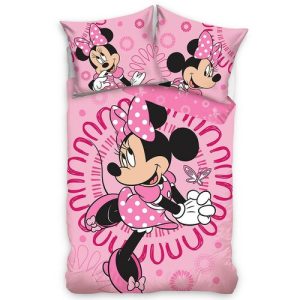Carbotex Mesés Minnie gyerek pamut ágynemű huzat