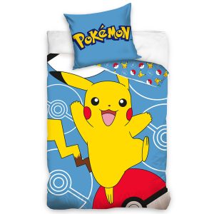 Carbotex baba ágynemű Pokémon Pikachu és Pokéball