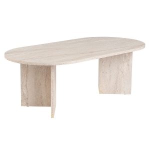 Dohányzóasztal Sable Travertin