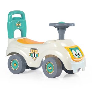 Dolu autó futóbicikli háttámlával