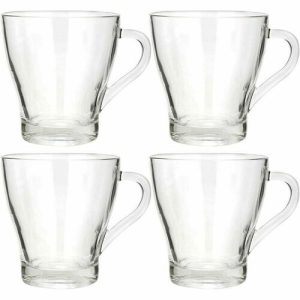 EH Clear átlátszó üvegbögre szett 300 ml