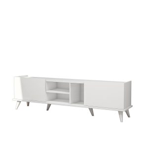 Elegante White TV asztal
