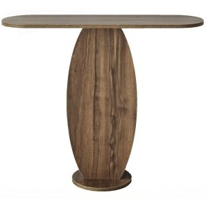 Ellittica Walnut összecsukható konzolasztal
