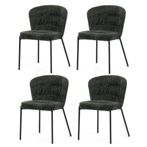 Étkezőszék garnitúra Bouclé CT-W1077 GRN2