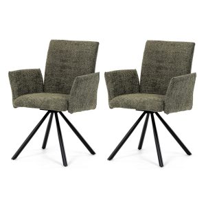 Étkezőszék-készlet visszahúzható mechanizmussalDCH-W1117 GRN2