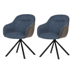 Étkezőszék-készlet visszahúzható mechanizmussalDCH-Y1143 BLUE2