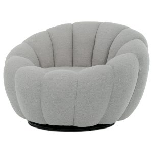 Forgószék Bouclé GREY2