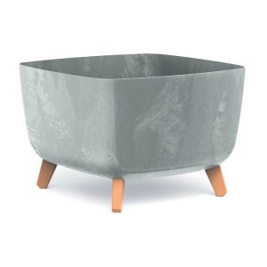 GRACIA SQUARE BETON EFFECT virágtartó 39 cm