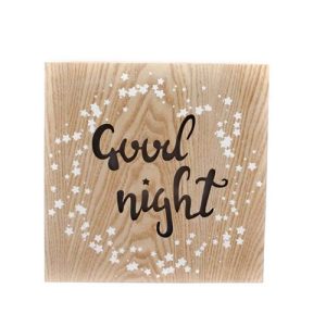 Good night felakasztható világító dekoráció
