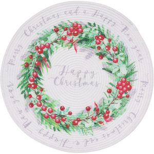 Happy Christmas karácsonyi alátét