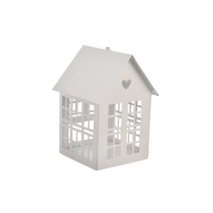 InDecor Fém gyertyatartó House fehér