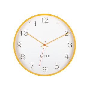 Karlsson 5926YE design falióra 40 cm