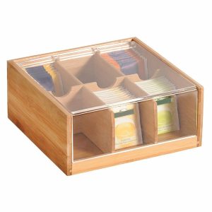 Kesper 58903 Teaszervező bambusz