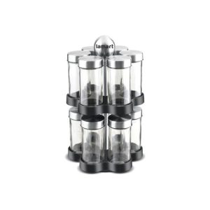 Lamart LT7044 Steel fűszertartó készlet állvánnyal