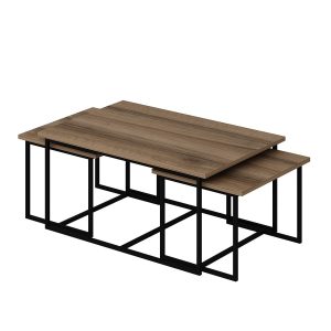 Levada Walnut kisasztal szett