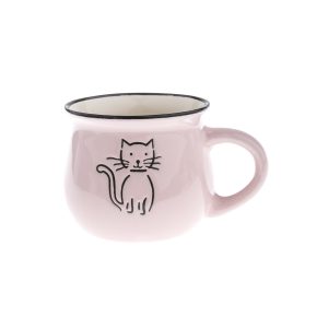 Macska kerámia bögre 75 ml