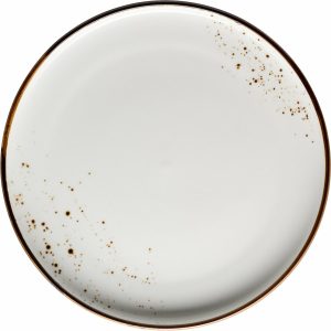 Mäser Desszert tányér Pintar Fehér barna pöttyök22
